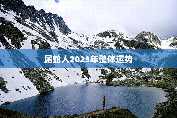 属蛇人2023年整体运势