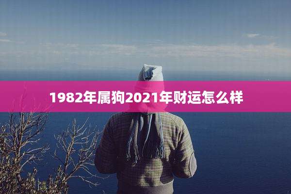 1982年属狗2021年财运怎么样