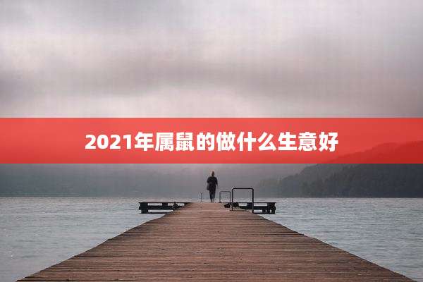 2021年属鼠的做什么生意好