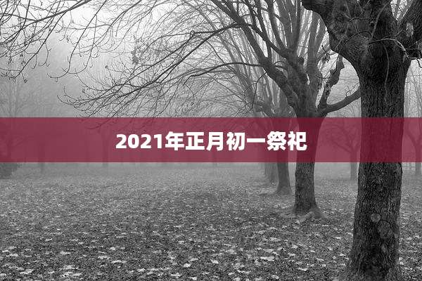 2021年正月初一祭祀