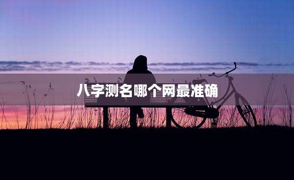 八字测名哪个网最准确