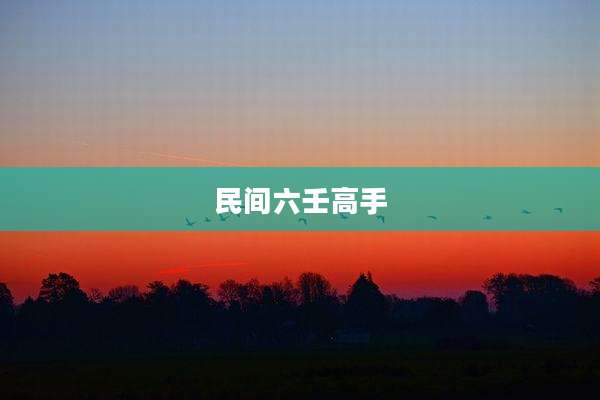民间六壬高手