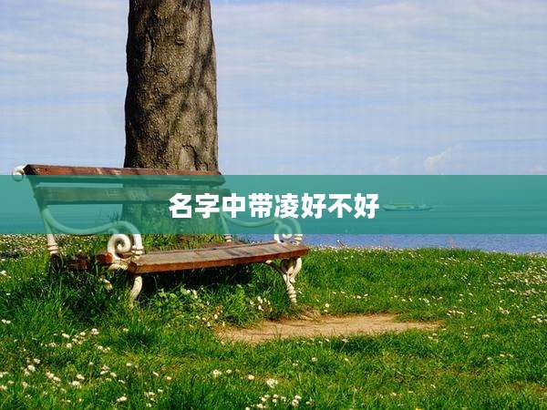 名字中带凌好不好