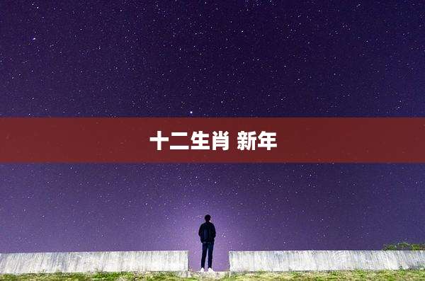 十二生肖 新年