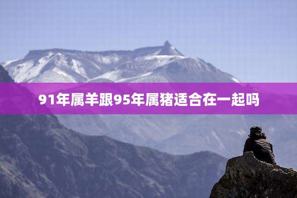 91年属羊跟95年属猪适合在一起吗