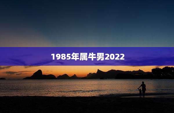 1985年属牛男2022