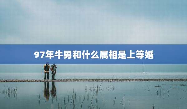 97年牛男和什么属相是上等婚