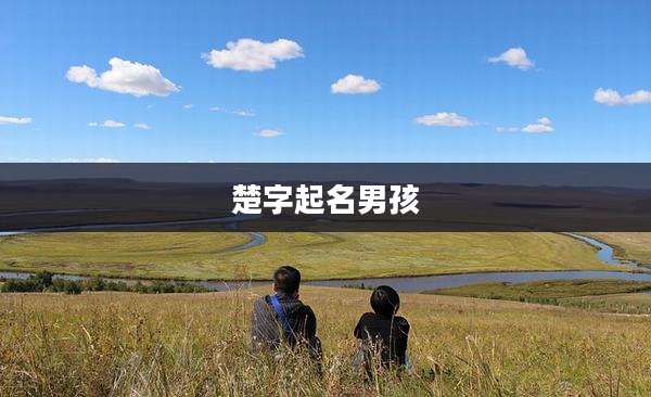 楚字起名男孩