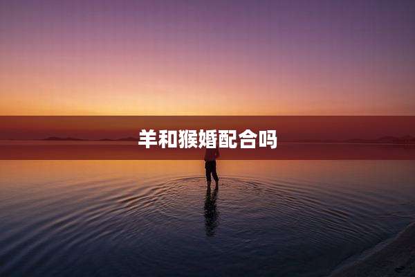 羊和猴婚配合吗