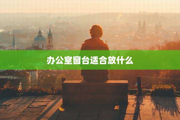 办公室窗台适合放什么