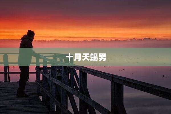 十月天蝎男
