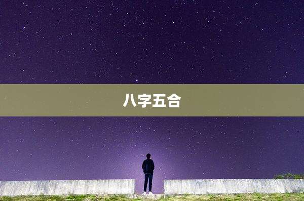八字五合