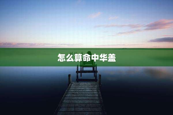 怎么算命中华盖