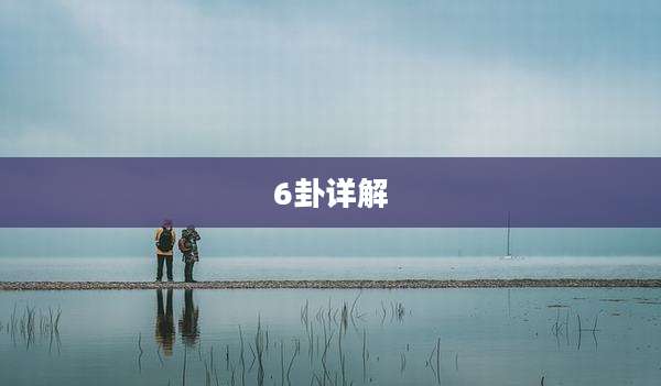6卦详解