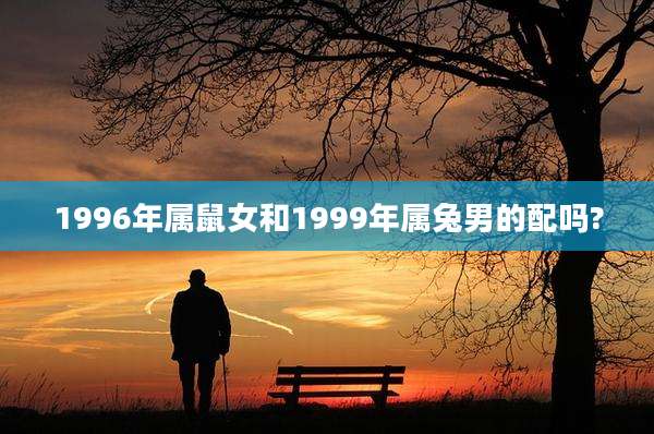 1996年属鼠女和1999年属兔男的配吗?