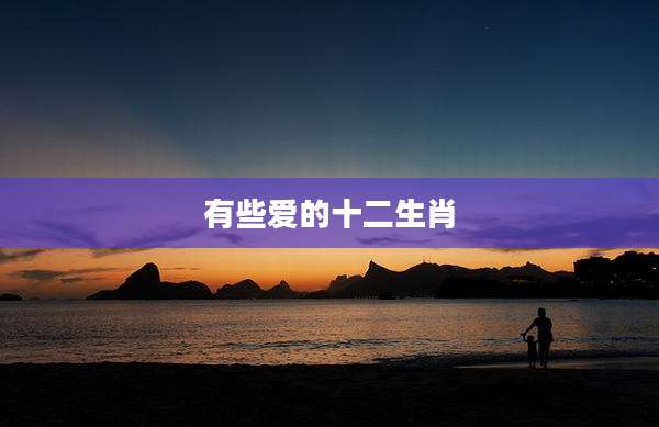 有些爱的十二生肖