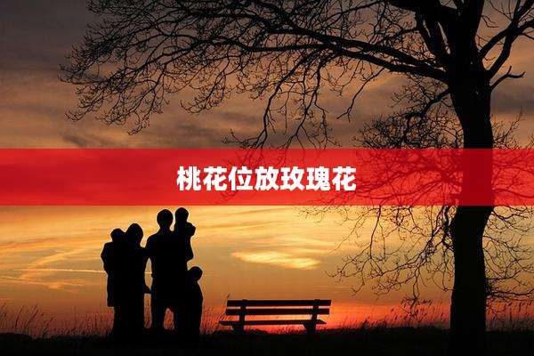桃花位放玫瑰花