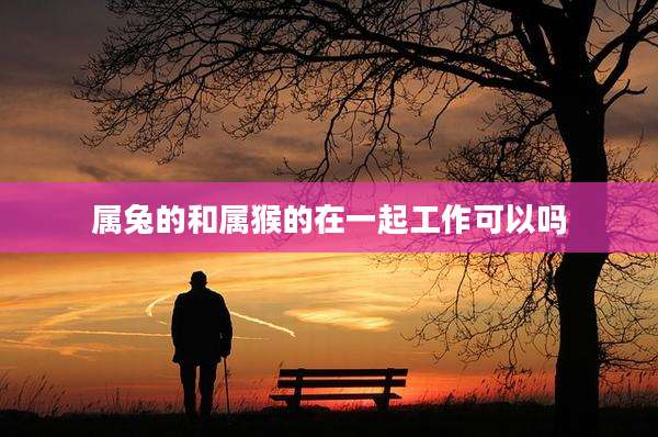 属兔的和属猴的在一起工作可以吗