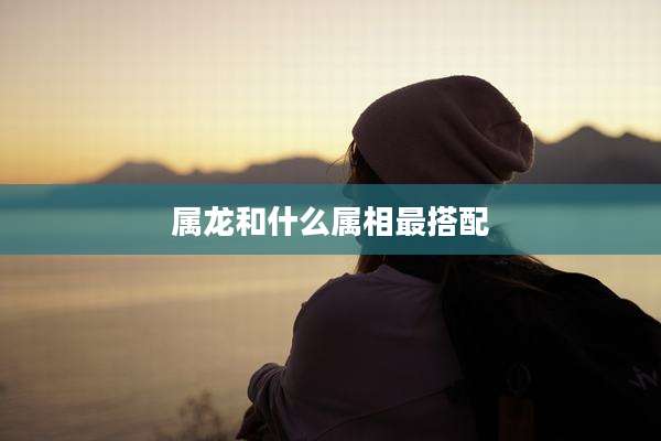 属龙和什么属相最搭配