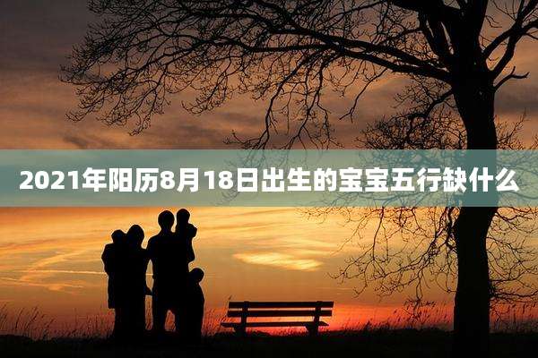 2021年阳历8月18日出生的宝宝五行缺什么
