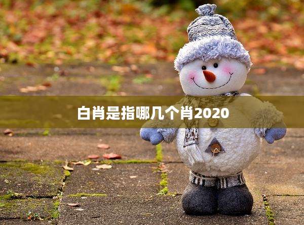 白肖是指哪几个肖2020