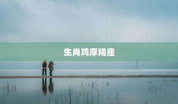 生肖鸡摩羯座