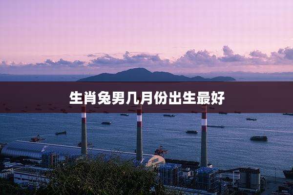 生肖兔男几月份出生最好