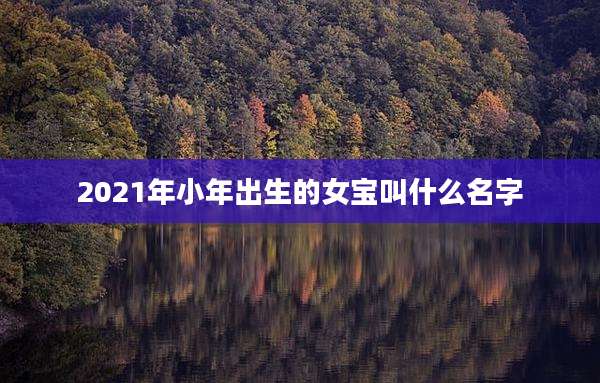 2021年小年出生的女宝叫什么名字