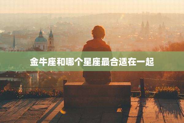金牛座和哪个星座最合适在一起
