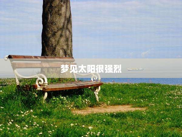 梦见太阳很强烈