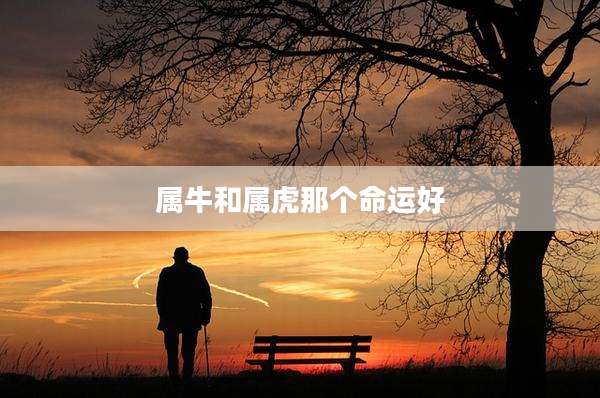 属牛和属虎那个命运好