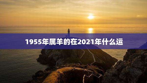 1955年属羊的在2021年什么运
