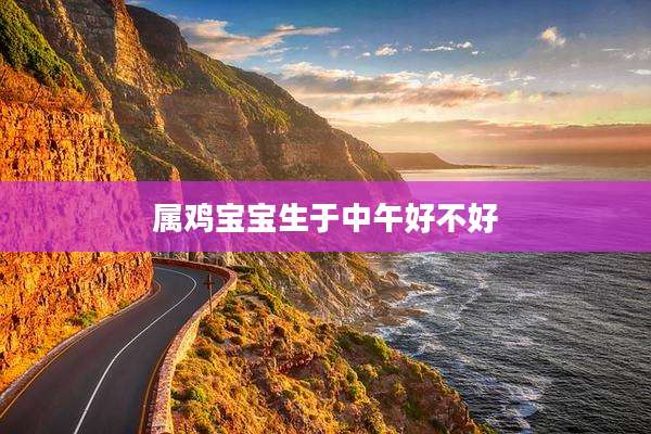 属鸡宝宝生于中午好不好