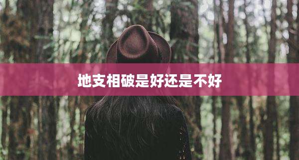 地支相破是好还是不好