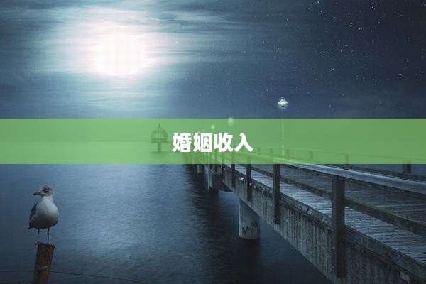 婚姻收入