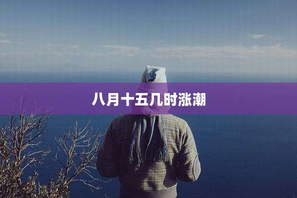 八月十五几时涨潮