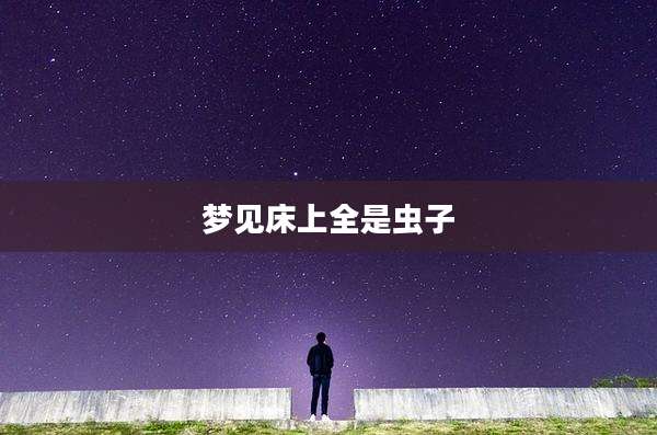 梦见床上全是虫子