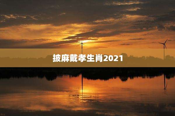 披麻戴孝生肖2021