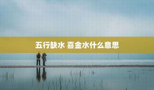 五行缺水 喜金水什么意思