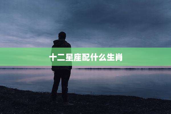 十二星座配什么生肖