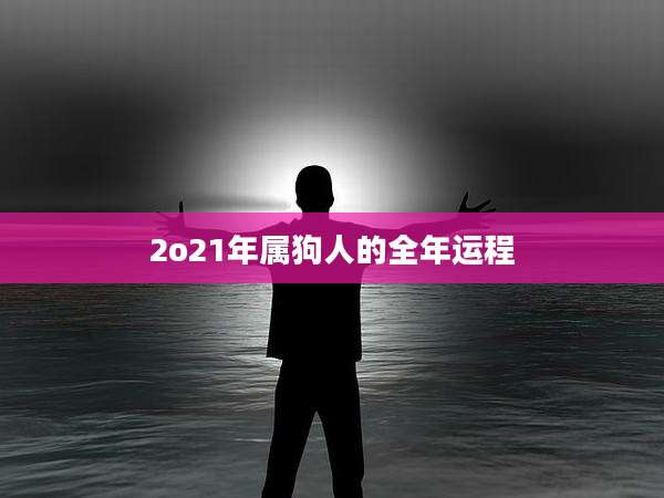 2o21年属狗人的全年运程