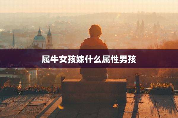 属牛女孩嫁什么属性男孩