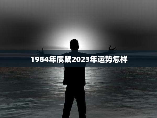 1984年属鼠2023年运势怎样