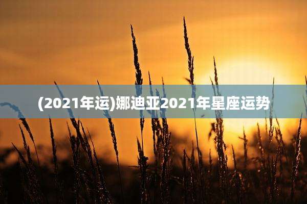 (2021年运)娜迪亚2021年星座运势