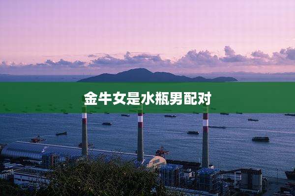 金牛女是水瓶男配对