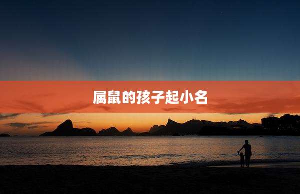 属鼠的孩子起小名