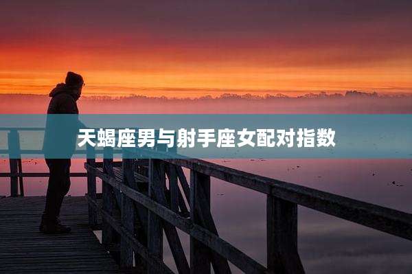 天蝎座男与射手座女配对指数