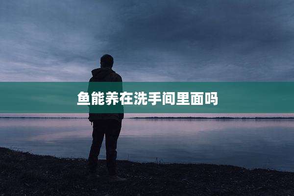 鱼能养在洗手间里面吗
