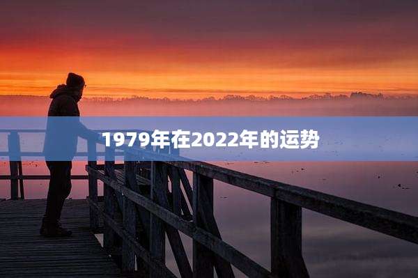 1979年在2022年的运势