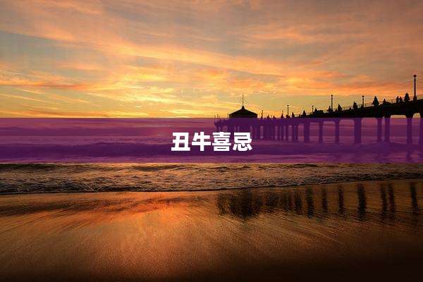 丑牛喜忌